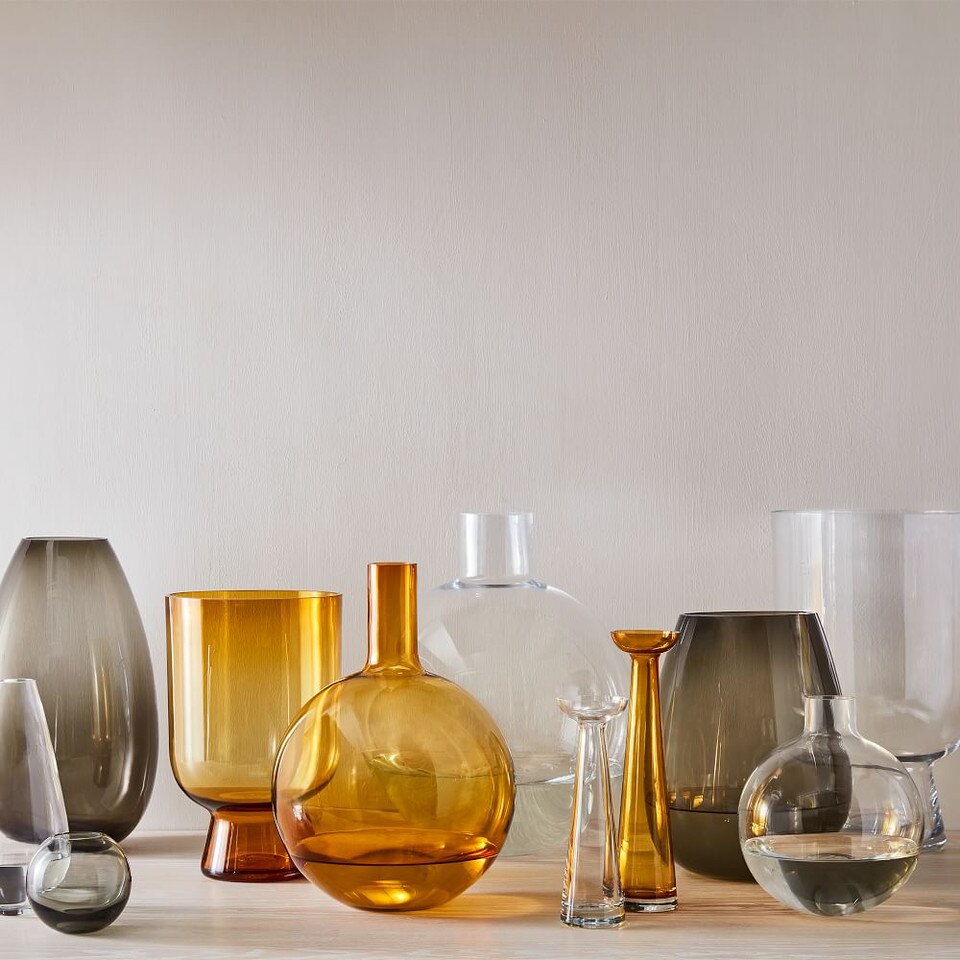 Mixed Material Foundations Vases West Elm Australia